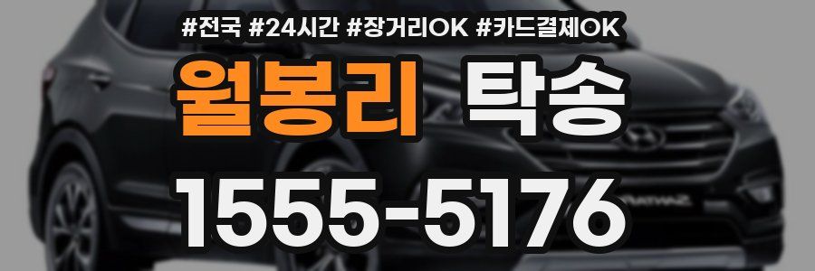 월봉리 탁송
