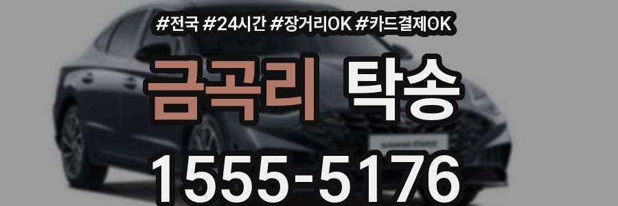금곡리 탁송