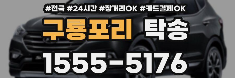 구룡포리 탁송