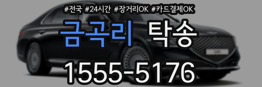 금곡리 탁송
