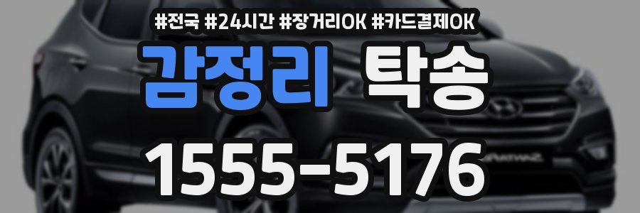 감정리 탁송