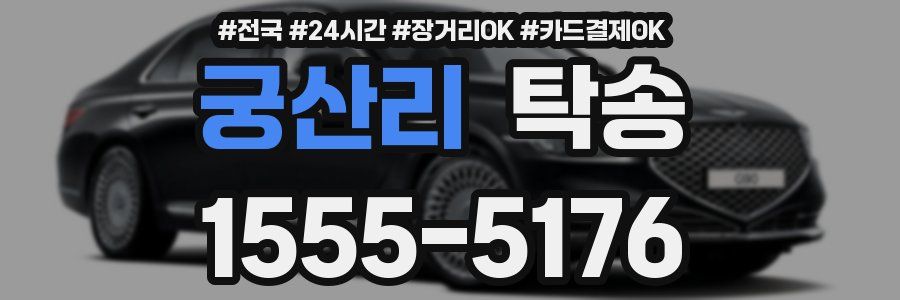 궁산리 탁송