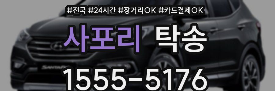 사포리 탁송