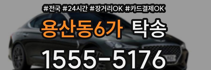 용산동6가 탁송