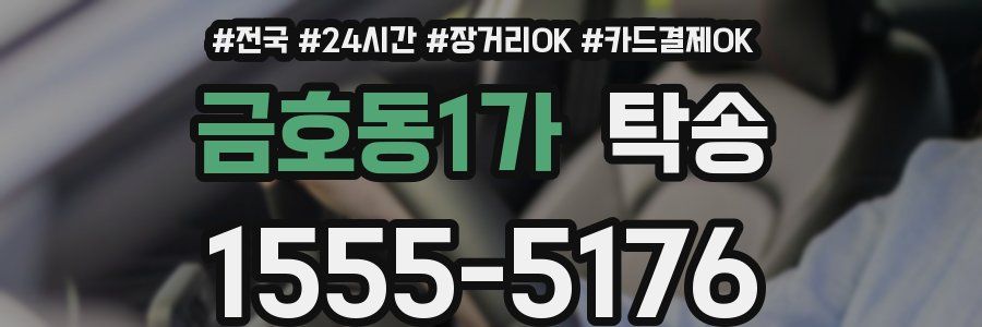 금호동1가 탁송