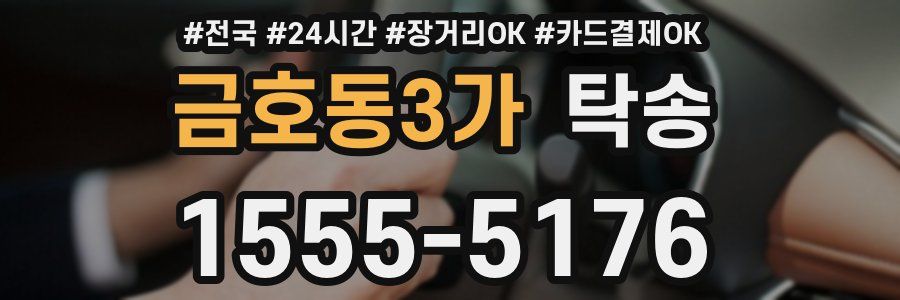 금호동3가 탁송