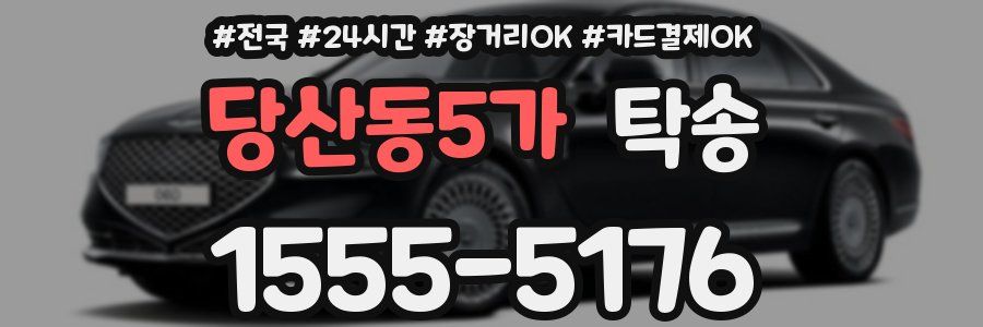 당산동5가 탁송