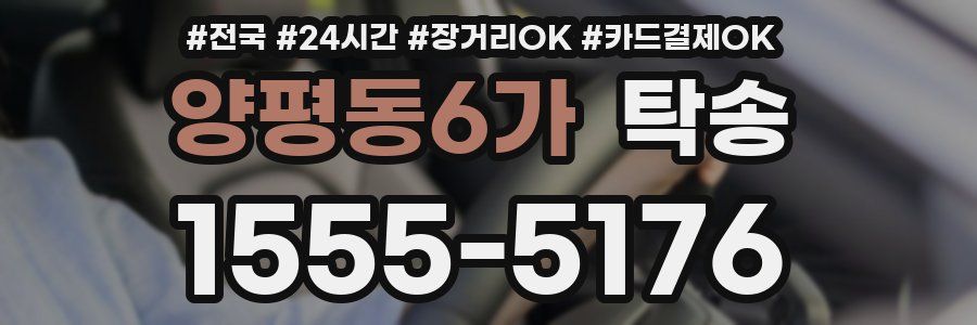 양평동6가 탁송