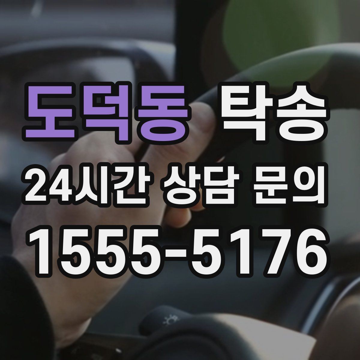 도덕동 탁송 임시 인도 지점 설정이 가능한 일정