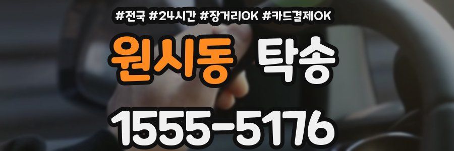 원시동 탁송
