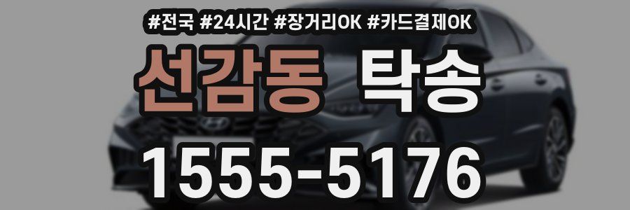 선감동 탁송