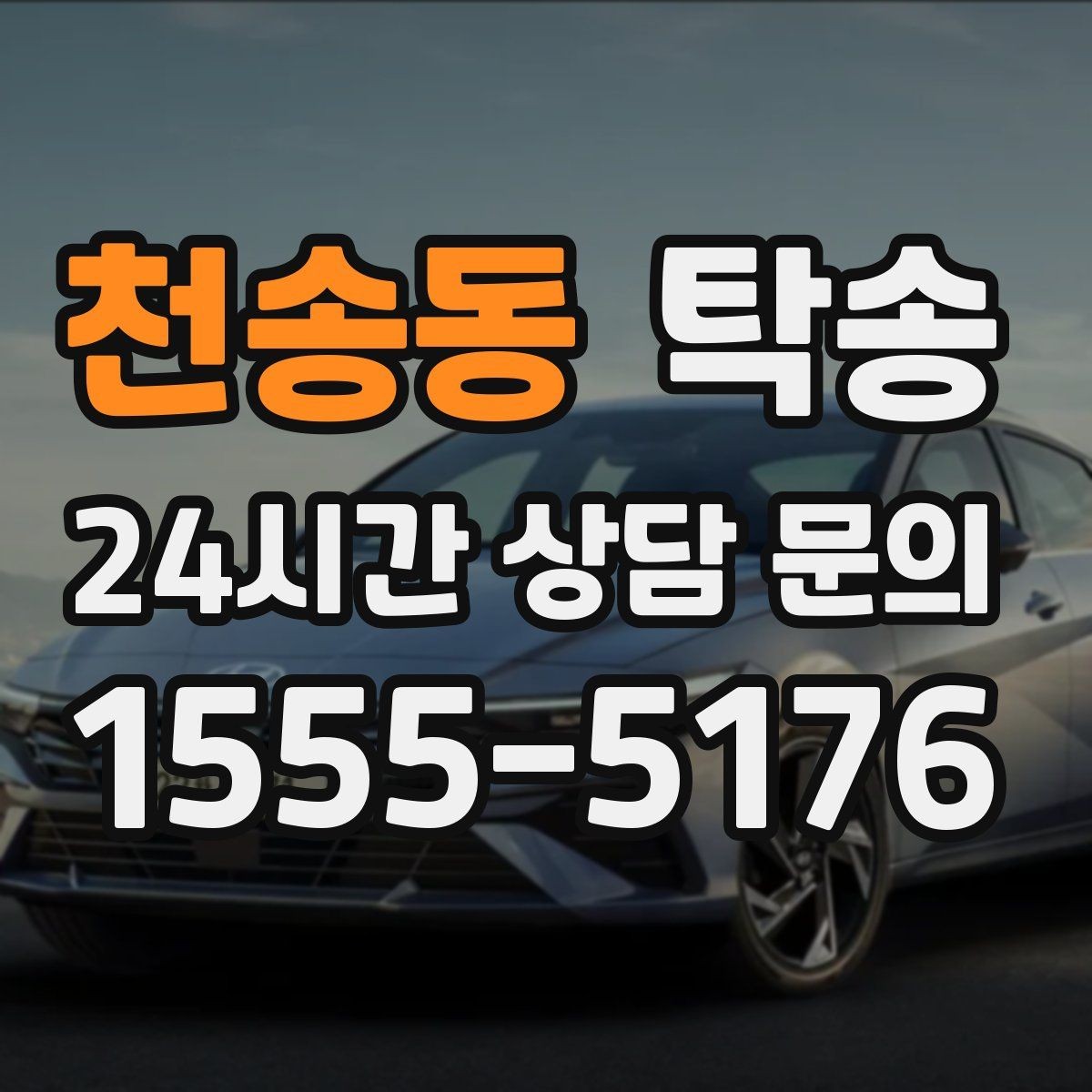 천송동 탁송 전시장 간 전시차 일정 연계