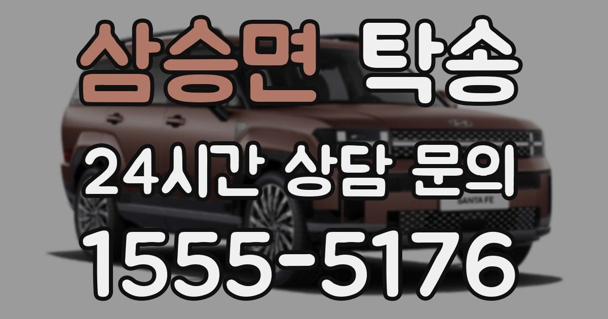 탁송 서비스