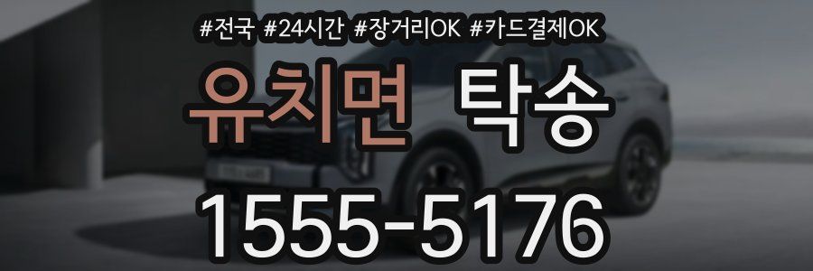 유치면 탁송