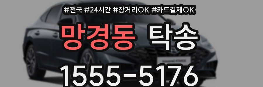 망경동 탁송