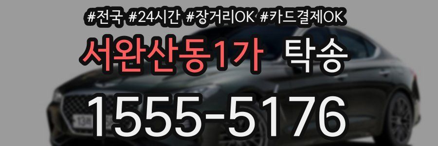 서완산동1가 탁송