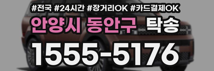 안양시 동안구 탁송