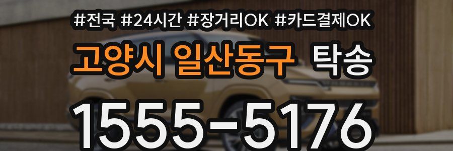 고양시 일산동구 탁송