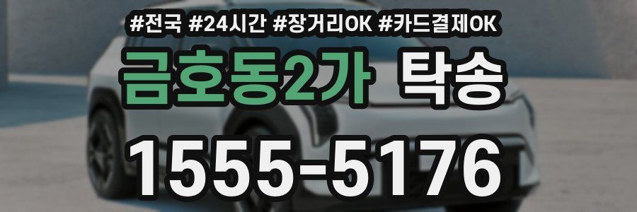 금호동2가 탁송