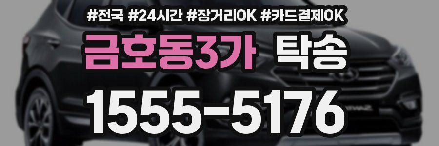 금호동3가 탁송