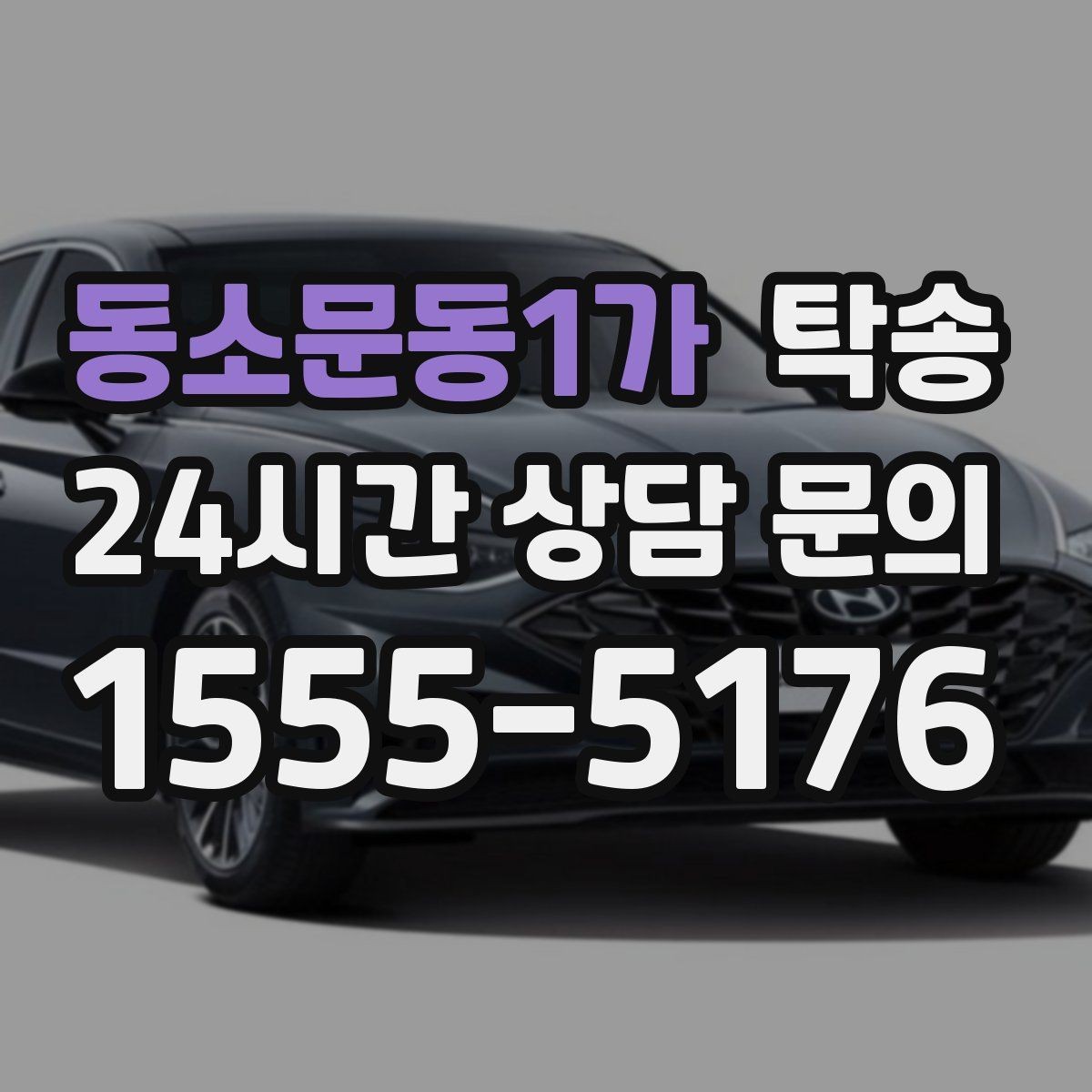 동소문동1가 탁송 전시장 뒷문 동선까지 체크하고 접근
