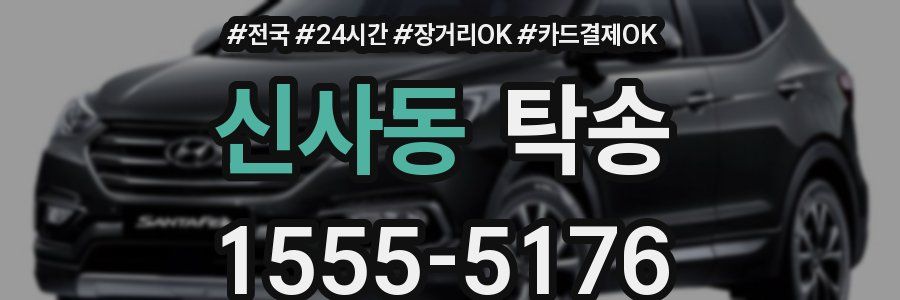 신사동 탁송