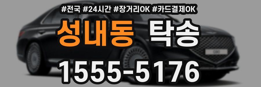 성내동 탁송