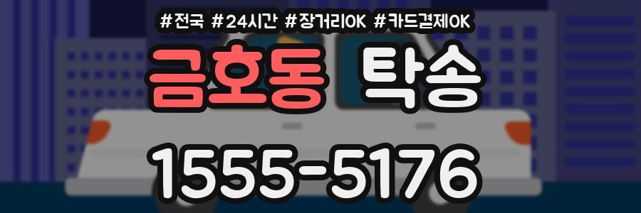 금호동 탁송
