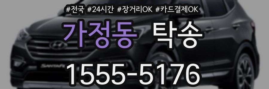 가정동 탁송