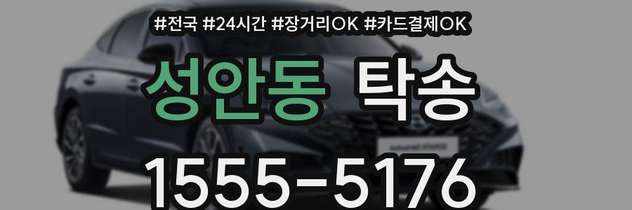 성안동 탁송