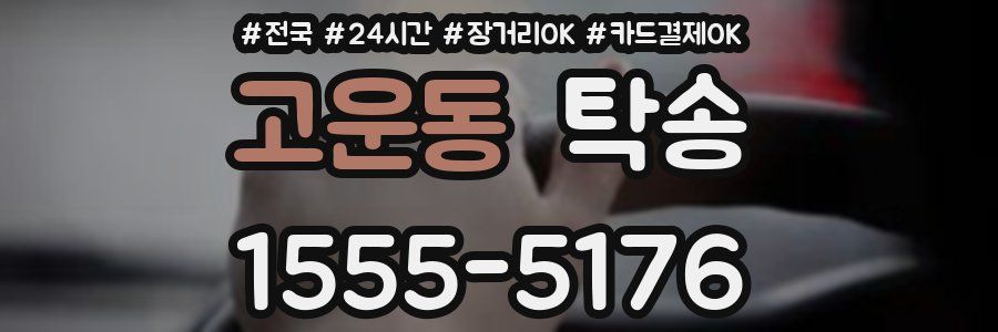 고운동 탁송