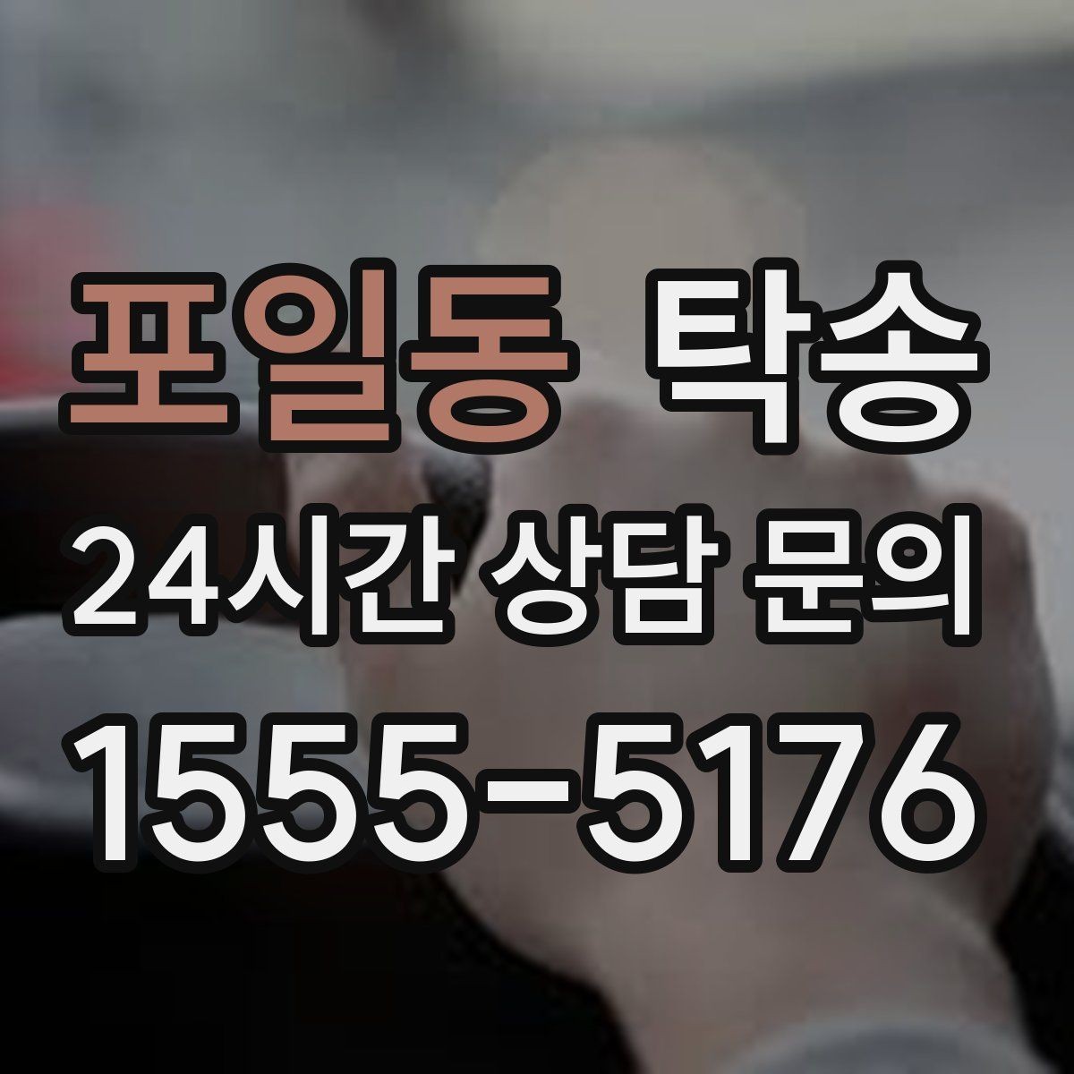 포일동 탁송 공항 주변 만남 지점으로 신속 회수