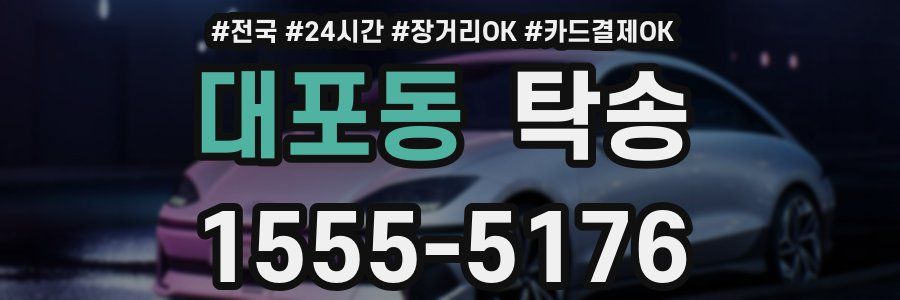 대포동 탁송