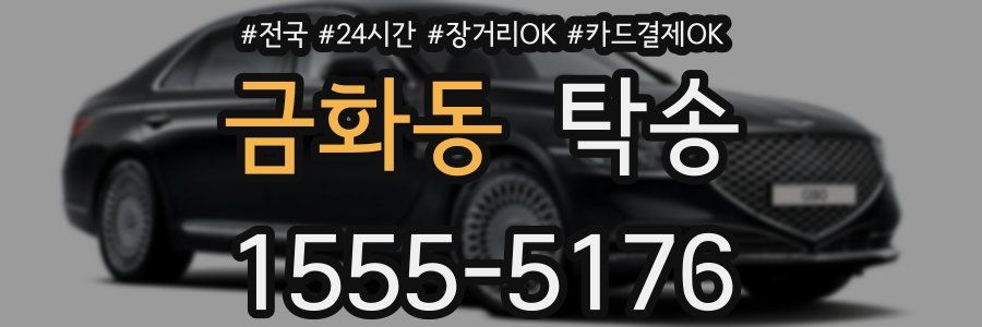 금화동 탁송