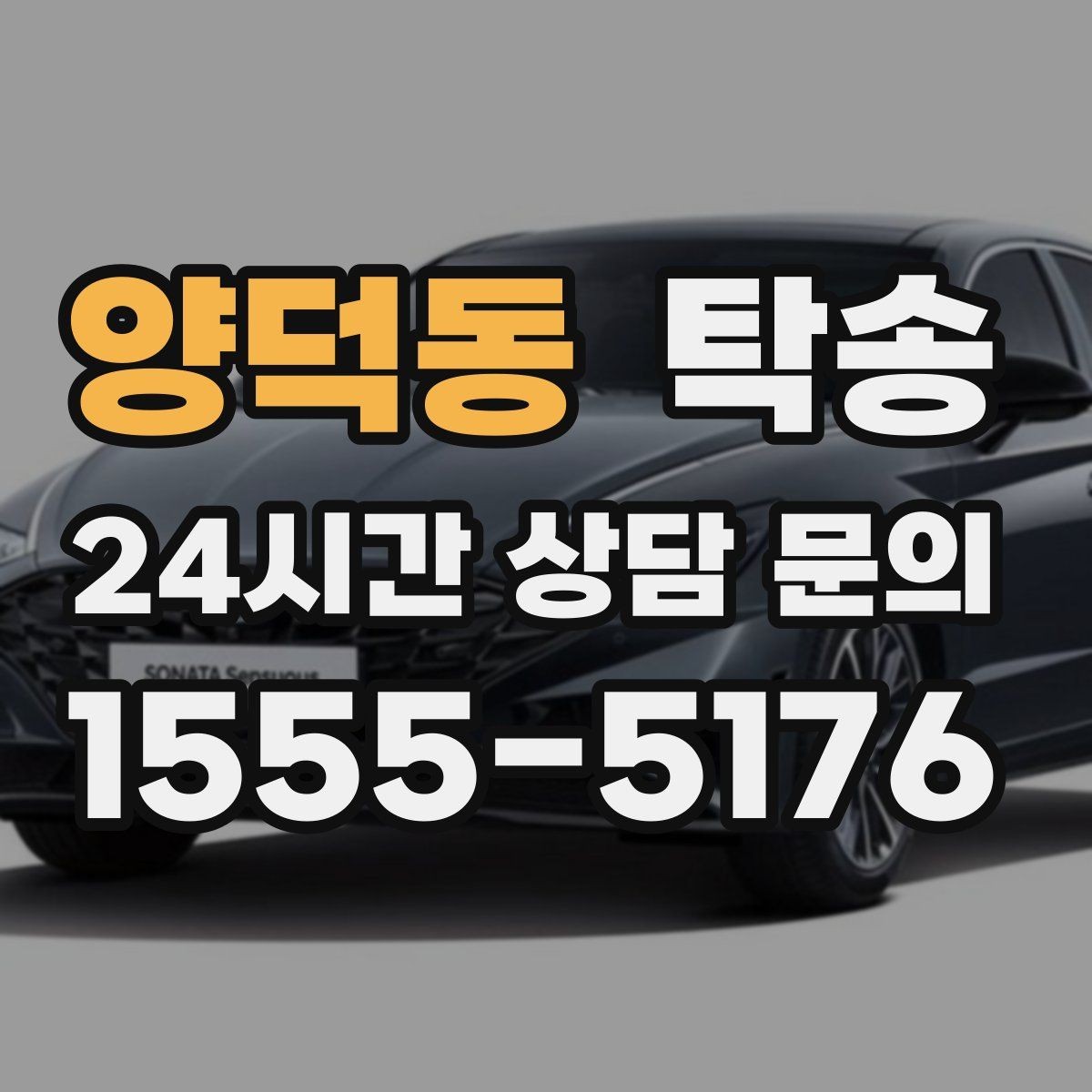 양덕동 탁송 장거리 구간에도 일정한 운행 품질