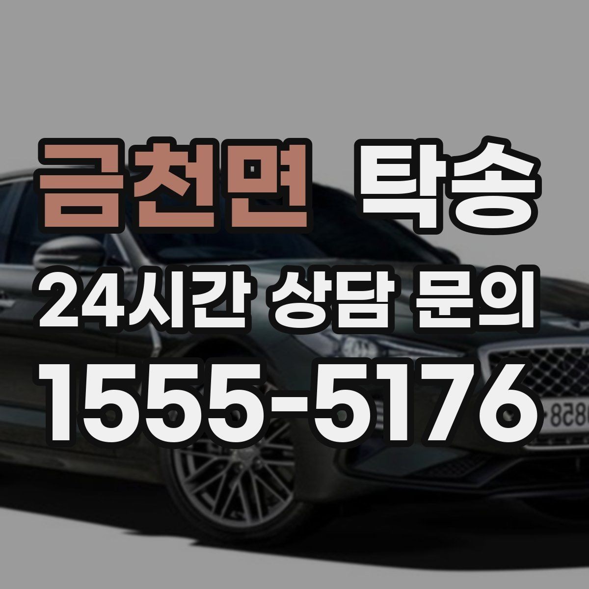 금천면 탁송 주차 타워 진입 가능 여부 사전 확인