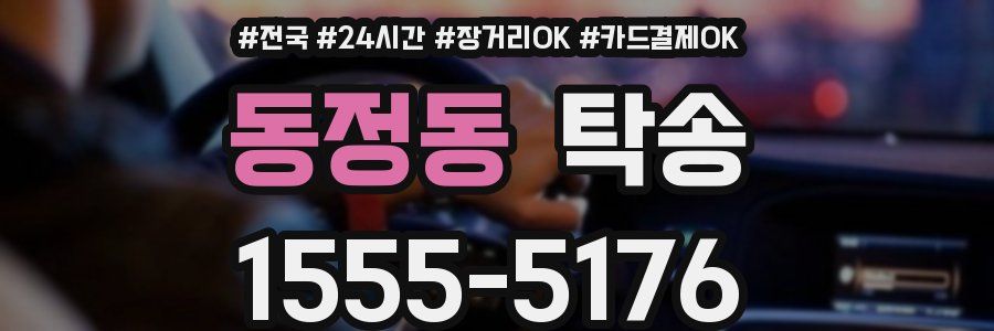 동정동 탁송
