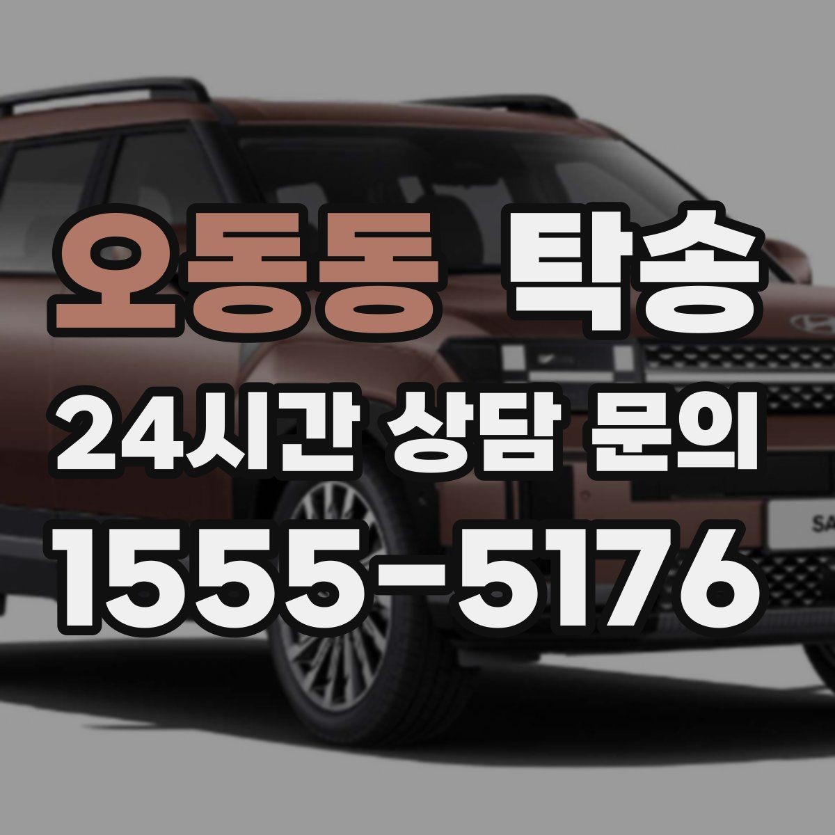 오동동 탁송 정차 금지 구역은 대안 지점으로 전환