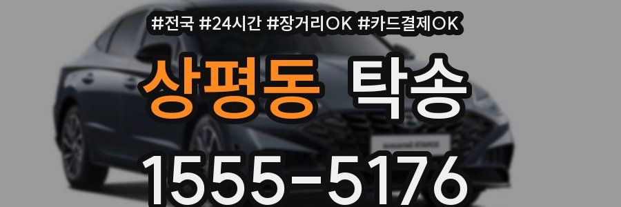 상평동 탁송
