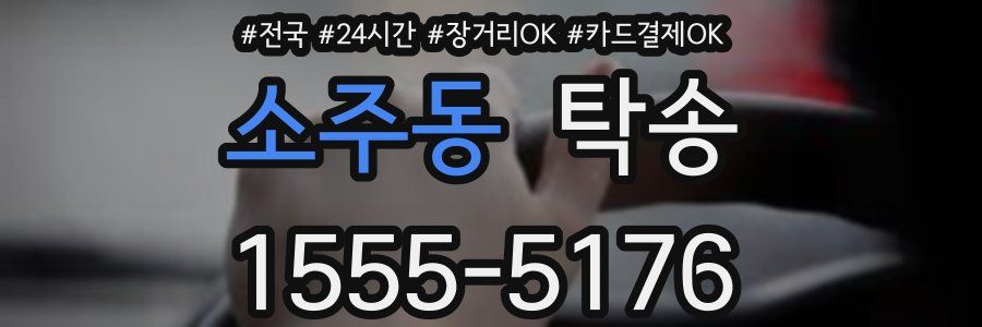 소주동 탁송