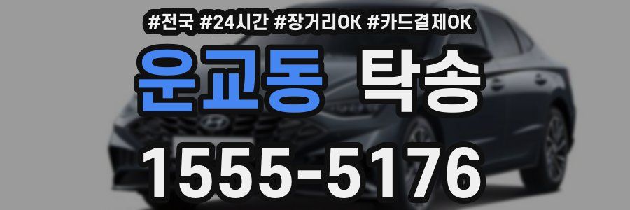 운교동 탁송