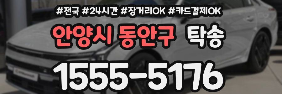 안양시 동안구 탁송