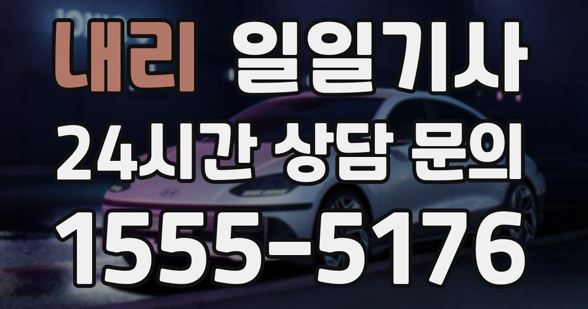 일일대리기사