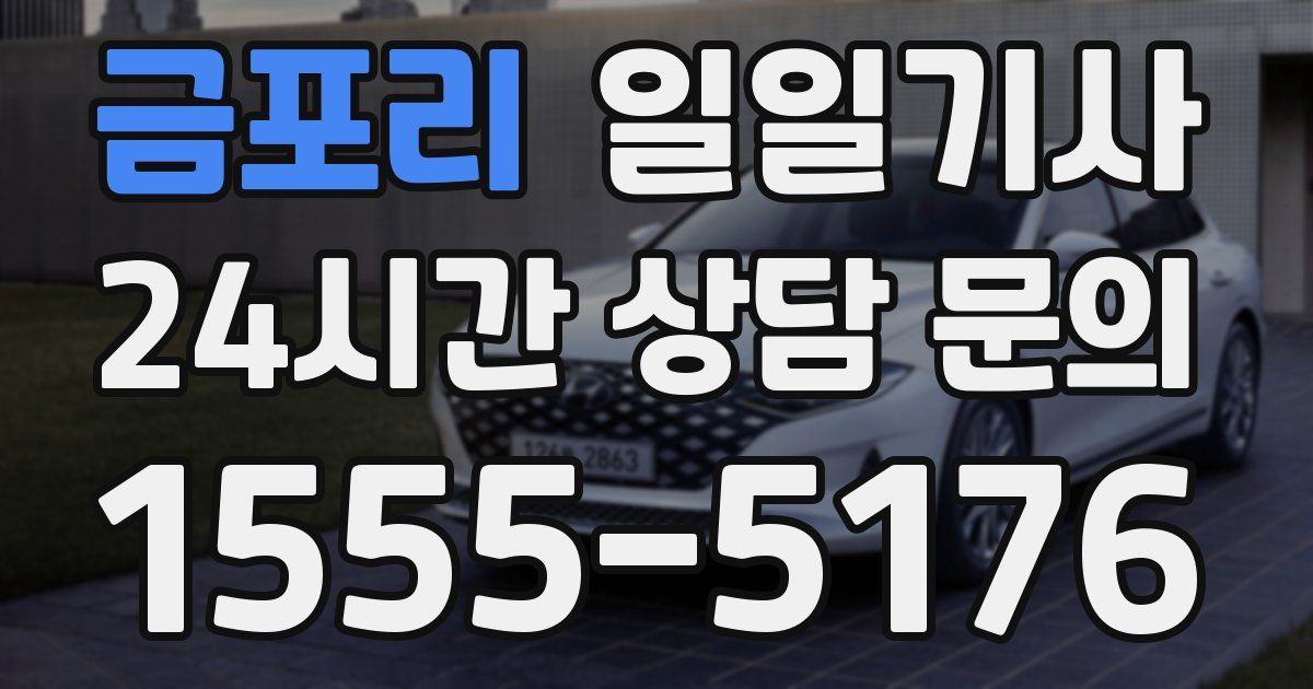 일일대리기사