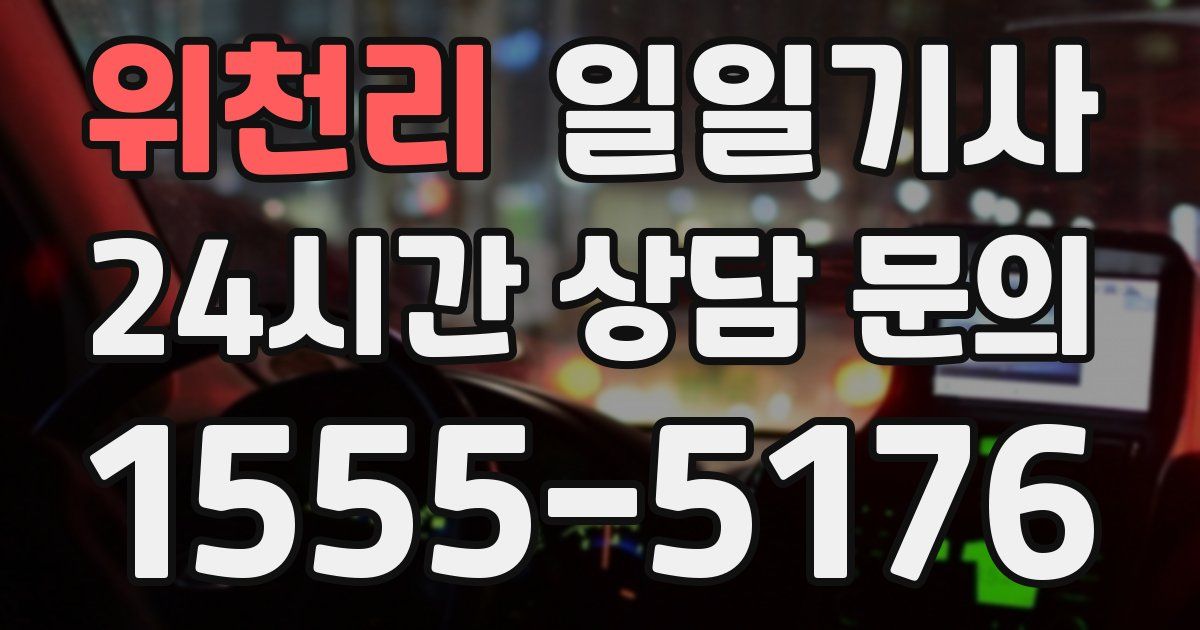 일일대리기사