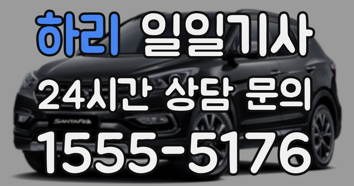 일일대리기사