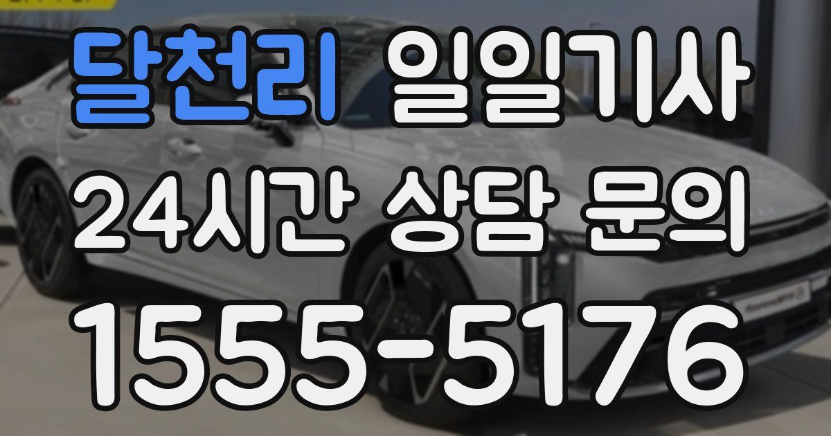 일일대리기사