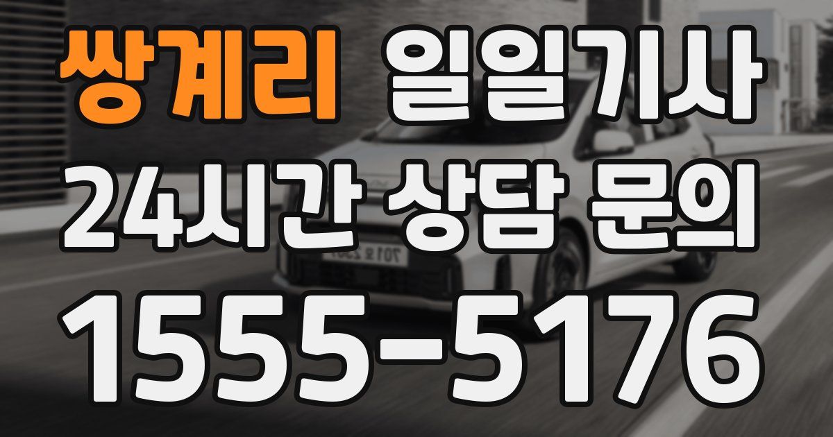일일대리기사