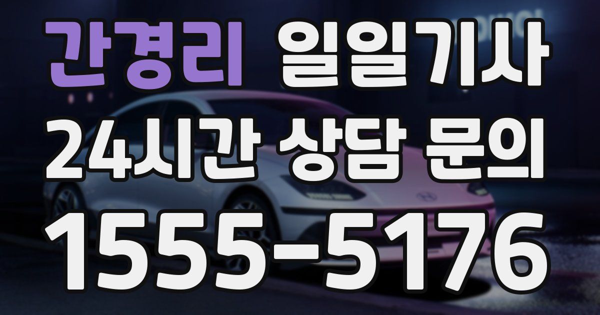 일일대리기사