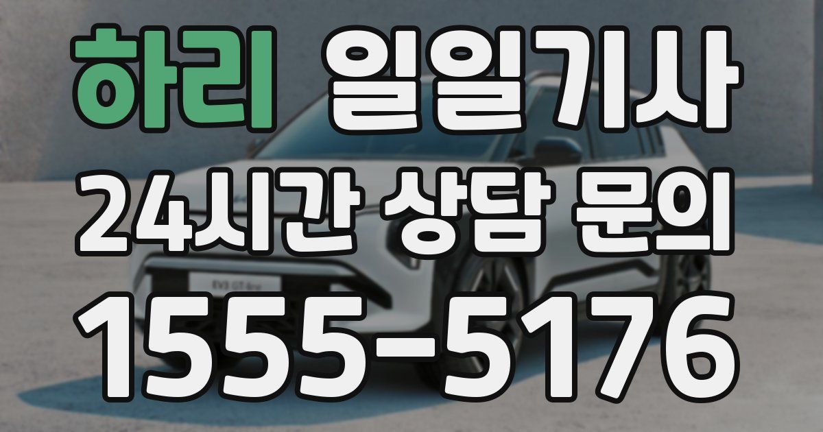 일일대리기사